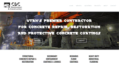 Desktop Screenshot of cdcrestoration.com